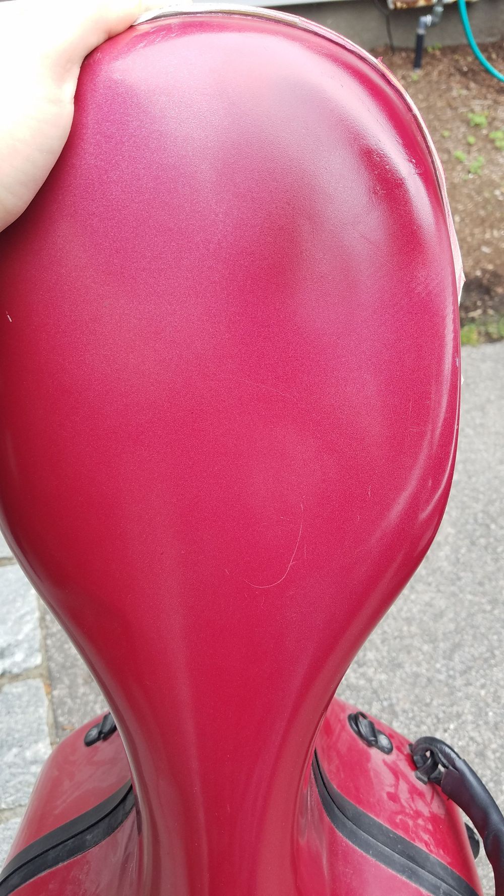 Brack cello case repair, photograph 18